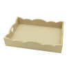 Tava Blank MDF - Model Ondulat Inima - Interior A4