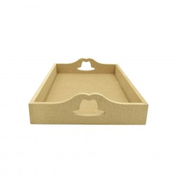 Set Blank pentru Gatitul Mirelui - Model Palarie - Tava + Satar + Pieptene Set Blank pentru Gatitul Mirelui - Model Palarie - Tava + Satar + Pieptene