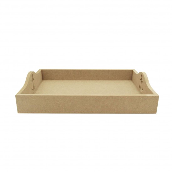 Tava MDF Blank - Interior A4 - Tava pentru Gatitul Miresei - Tava Mot - T47 - A4 - Ancora