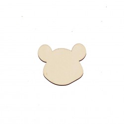 Baza blank Cap Ursulet - 50x45 mm Baza blank Cap Ursulet - 50x45 mm