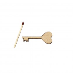 Baza Blank Cheie forma Inima - C1 - 50x20 mm