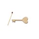 Baza Blank Cheie forma Inima - C1 - 50x20 mm