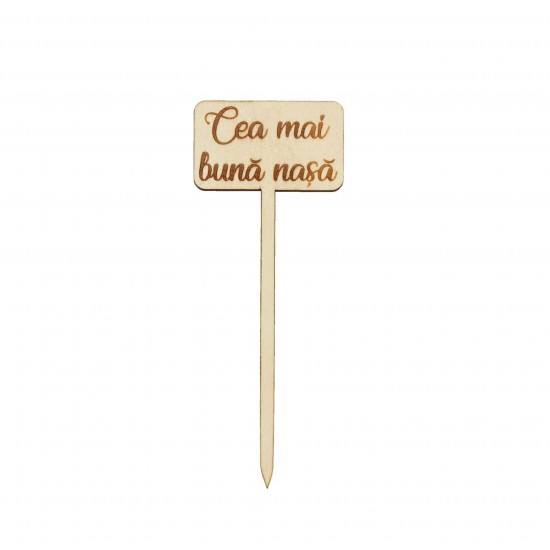 Placuta decorativa Personalizata - 13x5 cm