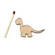 Baza Blank Dinozaur - D10 - 47x30 mm
