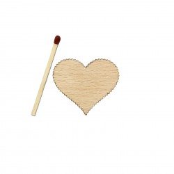 Baza Blank Inima - I11 - 35x30 mm