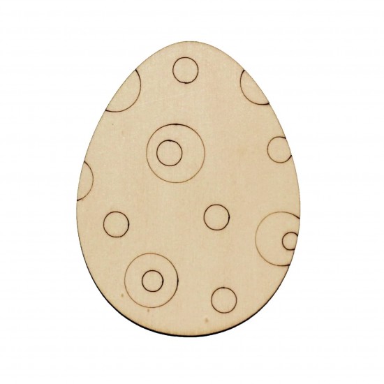Baza Blank Ou  - Model Cercuri - H10cm - 100x77 mm