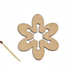 Baza Blank Floare de Cires  - 73x65 mm