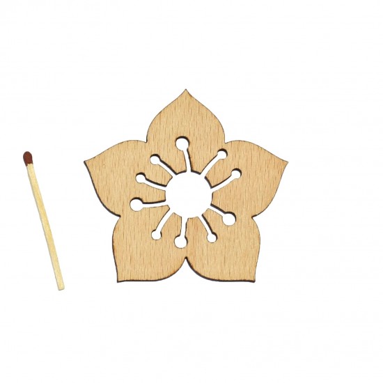 Baza Blank Floare de Lotus - 65x62 mm