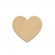 Baza Blank Inima - 65x57 mm
