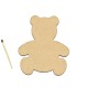 Baza Blank Ursulet - 87x75 mm