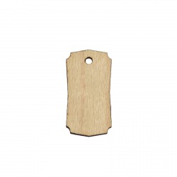 Baza Blank Eticheta Tag Produs - 55x29 mm