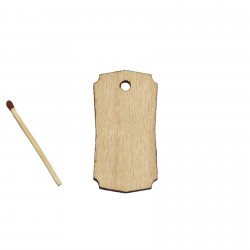 Baza Blank Eticheta Tag Produs - 55x29 mm