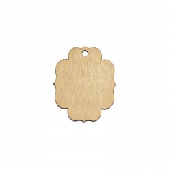 Baza Blank Eticheta Tag Produs - 55x45 mm