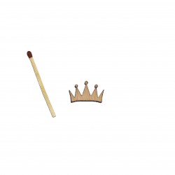 Baza Blank Coronita Printesa - 25x14 mm