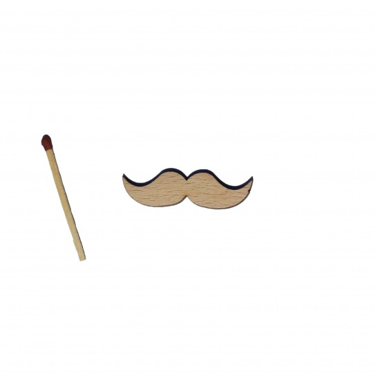 Baza Blank Mustata - 45x12 mm