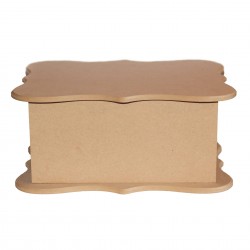 Cutie MDF Blank - 38x29x17 cm - Model Ondulat Cutie MDF Blank - 38x29x17 cm - Model Ondulat
