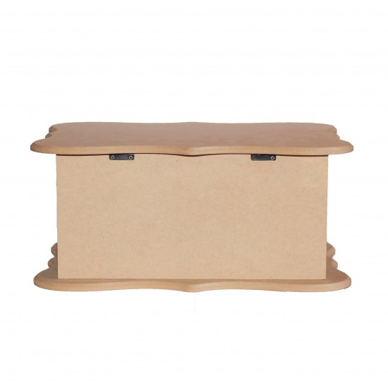 Cutie MDF Blank - 35x25x14 cm - Model Ondulat