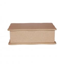 Cutie MDF Blank - 30x21x10 cm - Model Ondulat Cutie MDF Blank - 30x21x10 cm - Model Ondulat