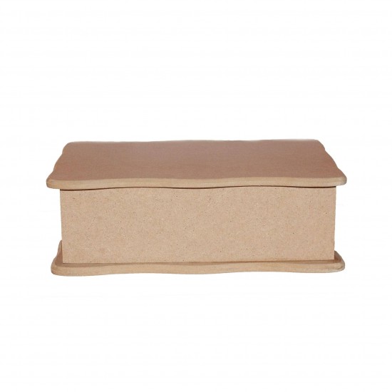 Cutie MDF Blank - 30x21x10 cm - Model Ondulat
