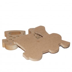 Cutie Dintisori Lapte si Mot Locomotiva - Blank