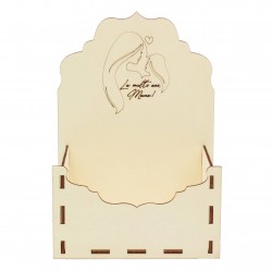 Cutie tip Plic din Lemn - La multi ani Mama Cutie tip Plic din Lemn - La multi ani Mama