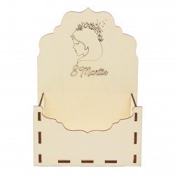 Cutie tip Plic din Lemn - 8 Martie - Fluturasi Cutie tip Plic din Lemn - 8 Martie - Fluturasi