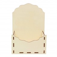 Cutie tip Plic din Lemn - Ondulata