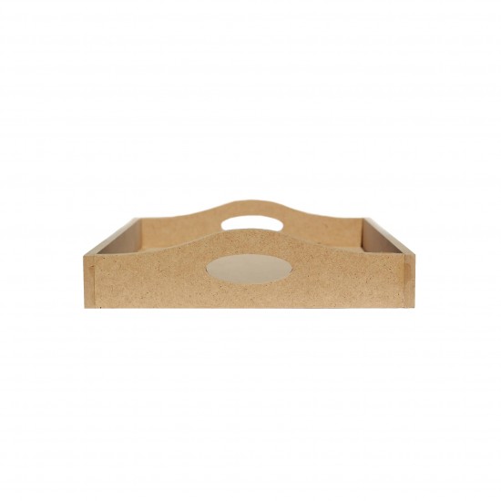 Tava Blank MDF - Model Oval - Interior A4