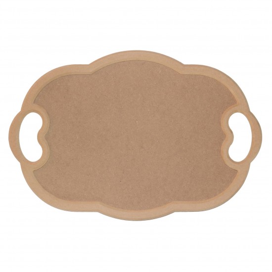 Tava MDF Blank - Bubble Gum - Tava Gatitul Miresei - Tava Mot - 51x34x1.2cm
