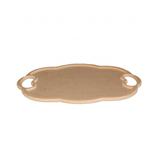 Tava MDF Blank - Bubble Gum - Tava Gatitul Miresei - Tava Mot - 45x30 cm