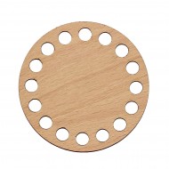 Baza din lemn pentru Crosetat Simpla - Fag - 10cm - 16o - 10mm