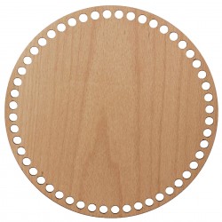 Baza din lemn pentru Crosetat Simpla - Fag - 25cm -52o - 10mm