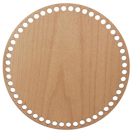 Baza din lemn pentru Crosetat Simpla - Fag - 25cm -52o - 10mm