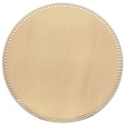 Baza din lemn pentru Crosetat Simpla - Albasia - 35cm - 117o - 6mm