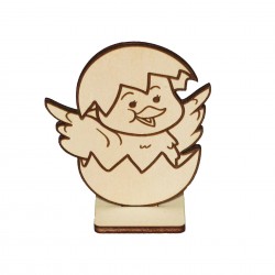 Baza Blank pentru Colorat - Pui FC008 - 105x90 mm Baza Blank pentru Colorat - Pui FC008 - 105x90 mm