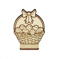 Baza Blank pentru Colorat - Cos cu Oua Paste FC009 - 105x80 mm Baza Blank pentru Colorat - Cos cu Oua Paste FC009 - 105x80 mm