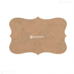Tablita MDF 40x27x0.4 cm - Cupcake L - Blank