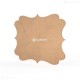 Tablita MDF - 25x19x0.4 cm - Sugary M - Blank