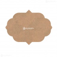 Tablita MDF - 40x30x0.8 cm - Zingy XL - Blank