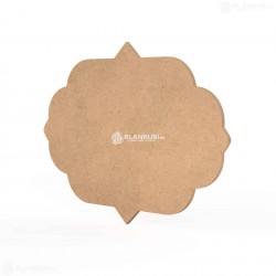 Tablita MDF - 40x30x0.4 cm - Zingy L - Blank Tablita MDF - 40x30x0.4 cm - Zingy L - Blank