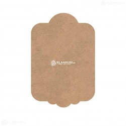 Tablita MDF 40x27x0.4 cm - Carte du Jour L - Blank