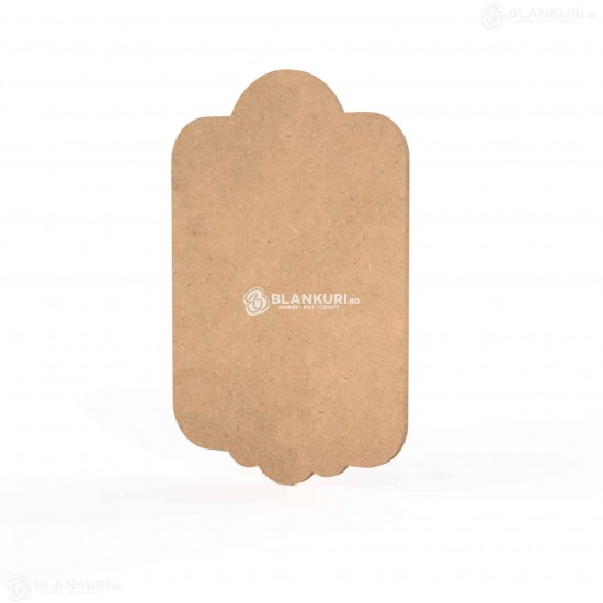 Tablita MDF 40x27x0.4 cm - Carte du Jour L - Blank