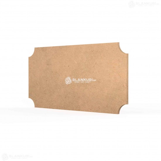 Tablita MDF 25x12x0.4 cm - Avenue M - Blank