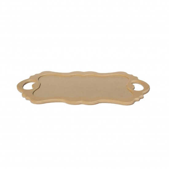 Tava MDF Blank - Royal - Tava Gatitul Miresei - Tava Mot - 40x24 cm