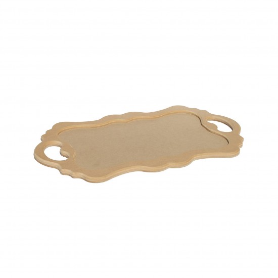 Tava MDF Blank - Royal - Tava Gatitul Miresei - Tava Mot - 40x24 cm
