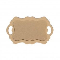 Tava MDF Blank - Royal - Tava Gatitul Miresei - Tava Mot - 40x24 cm Tava MDF Blank - Royal - Tava Gatitul Miresei - Tava Mot - 40x24 cm