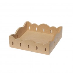 Tava MDF Blank - Tava pentru Gatitul Miresei - Tava Mot - T7