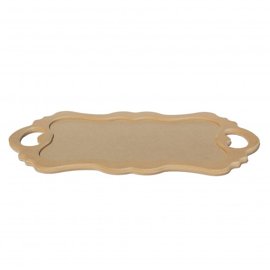 Tava MDF Blank - Royal - Tava Gatitul Miresei - Tava Mot - 54x32 cm