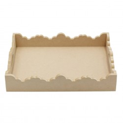 Tava MDF Blank - Interior A4 - Tava pentru Gatitul Miresei - Tava Mot - T10 - A4