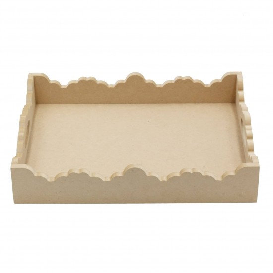 Tava MDF Blank - Interior A4 - Tava pentru Gatitul Miresei - Tava Mot - T10 - A4
